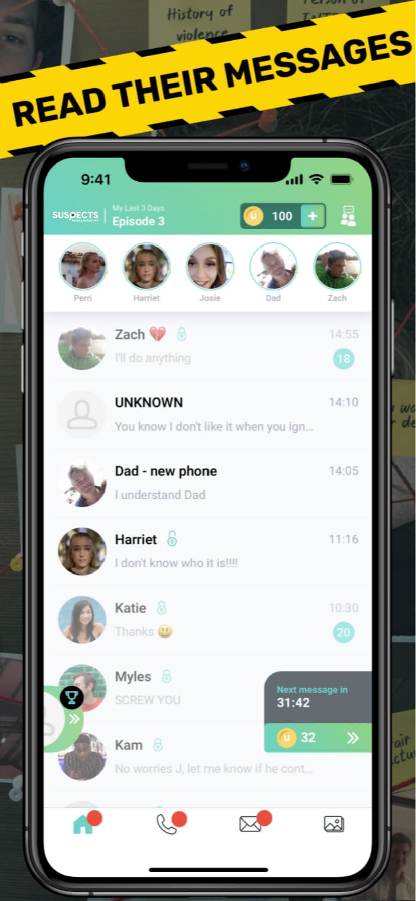 Suspects: Mobile Detective screenshot 3 - screenshot