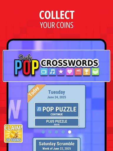 Daily POP Crossword Puzzles screenshot 10 - screenshot