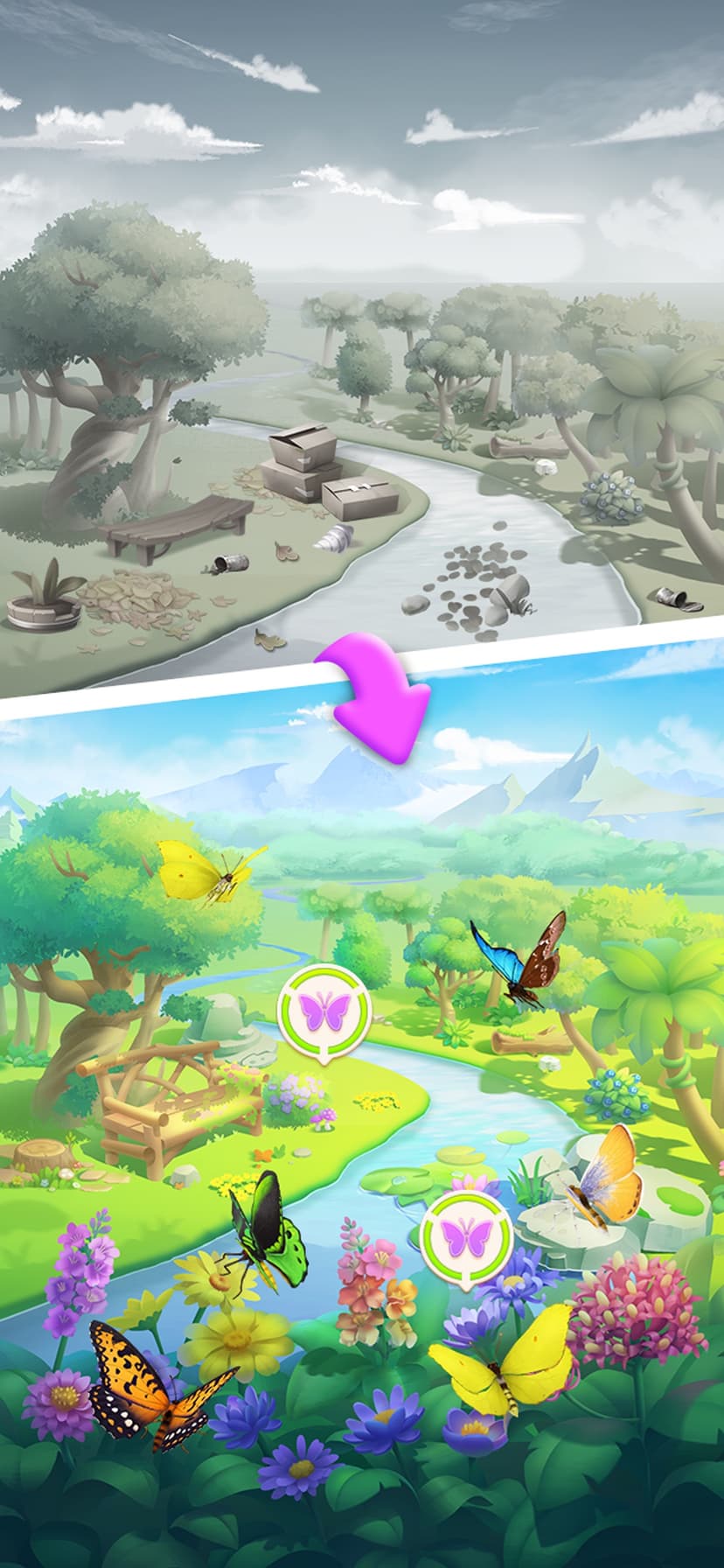 Solitaire Butterfly screenshot 2 - screenshot