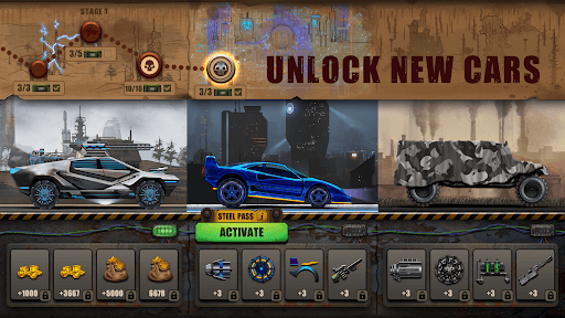 Zombie Hill Racing: Earn Climb screenshot 2 - screenshot