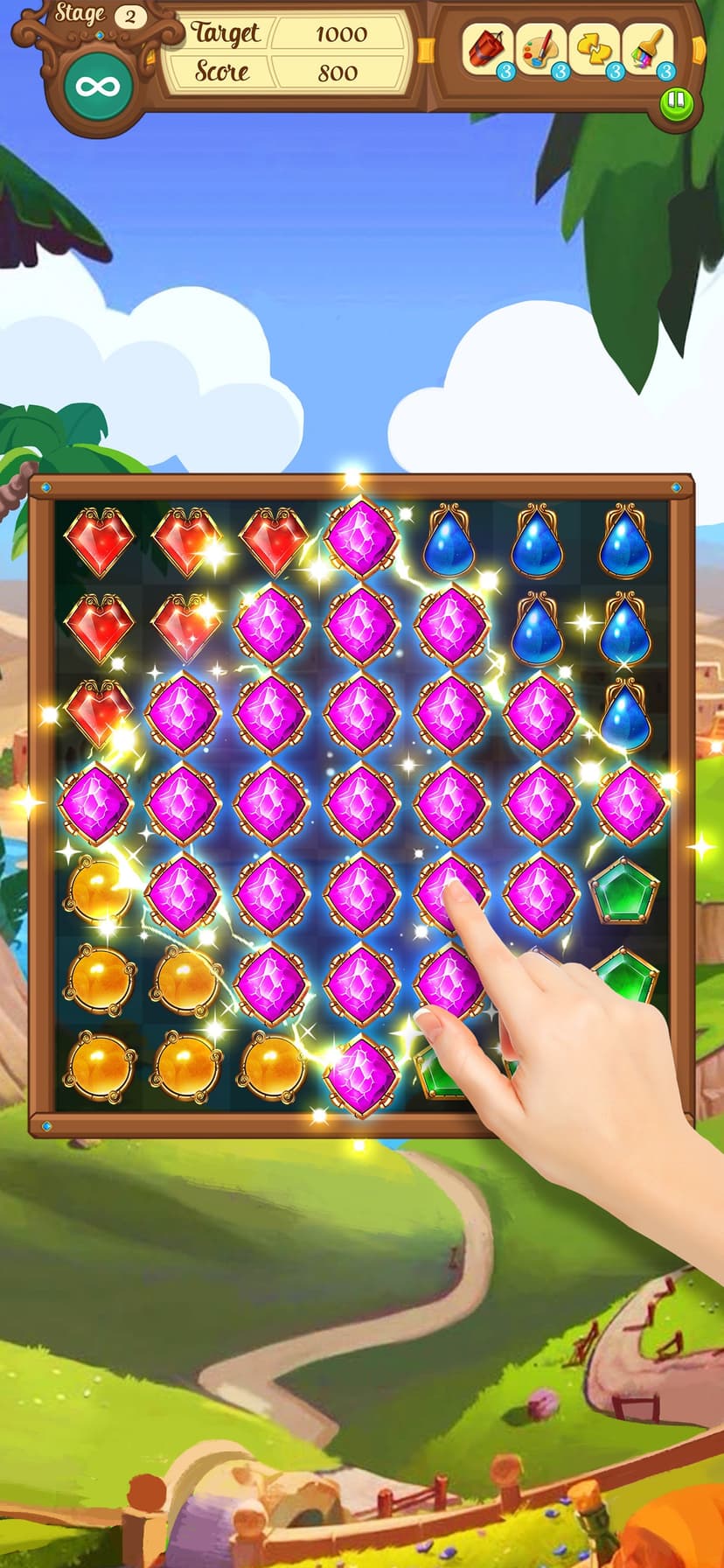 Jewel Mystery Quest screenshot 1 - screenshot