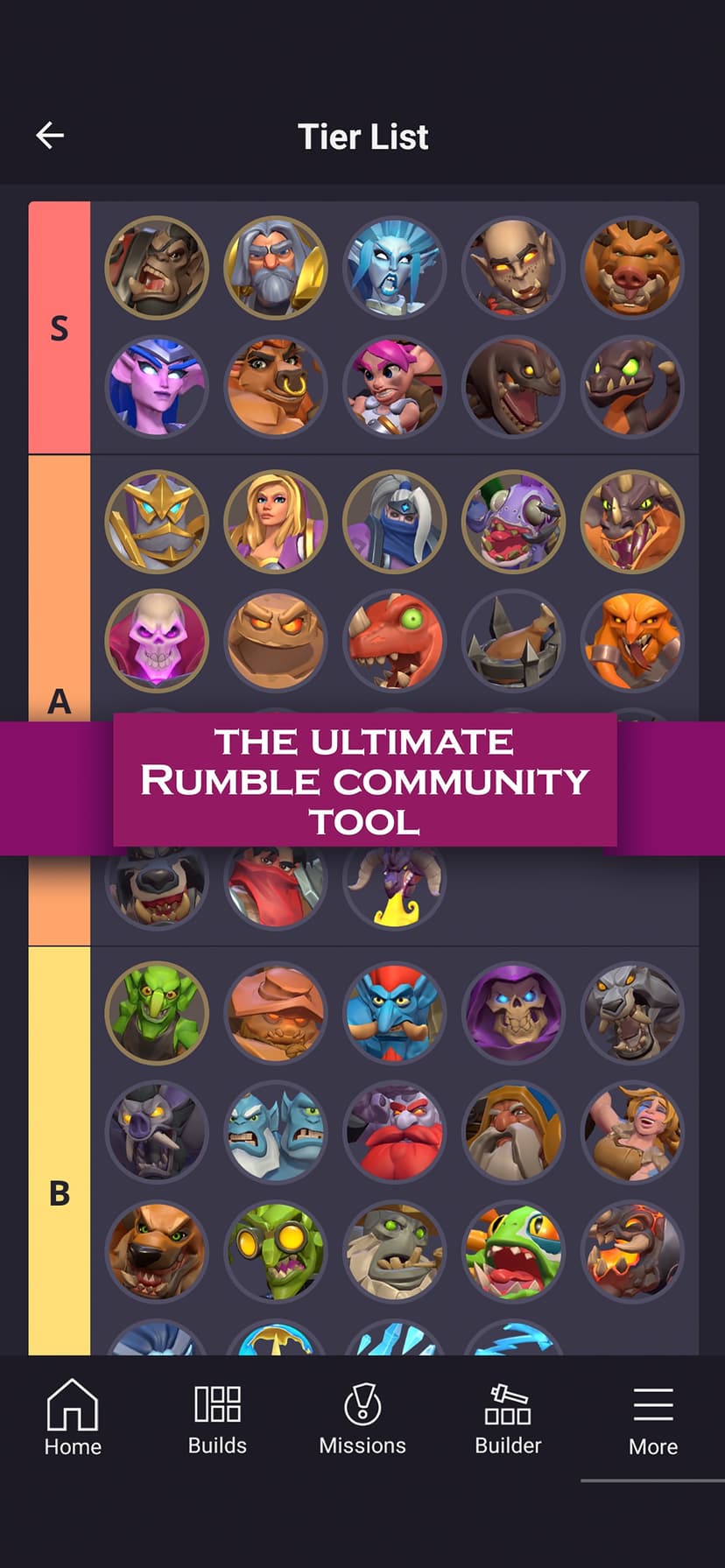 Builds for Warcraft Rumble screenshot 5 - screenshot