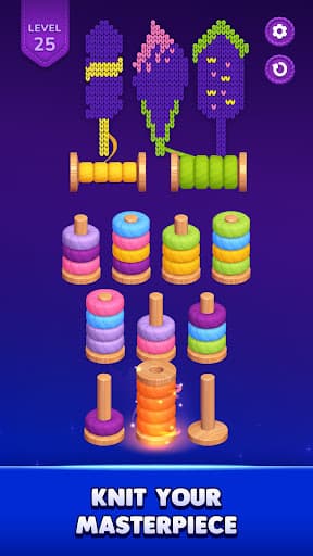 Wool Knit: Sort Colors screenshot 2 - screenshot
