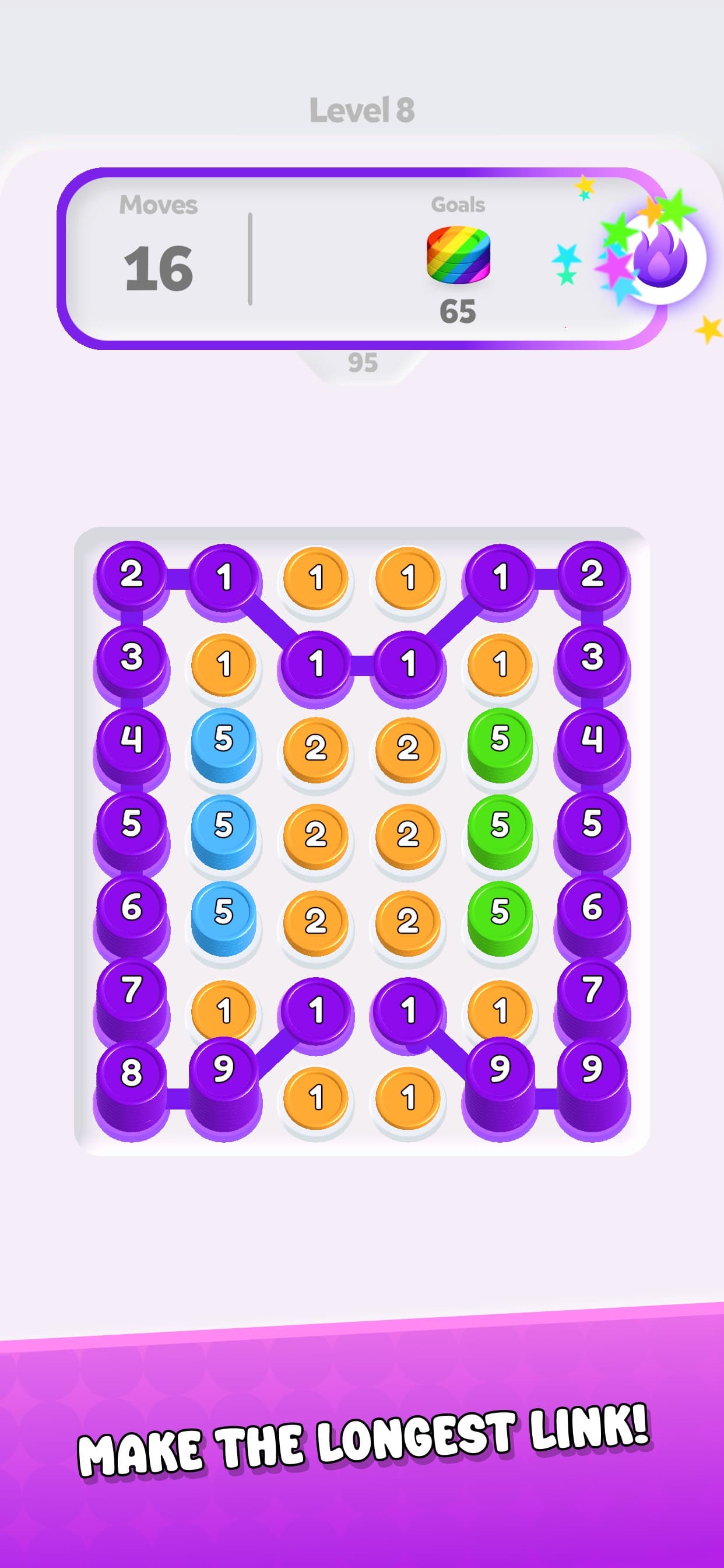 Stack 'em Up! Connect Puzzle screenshot 3 - screenshot