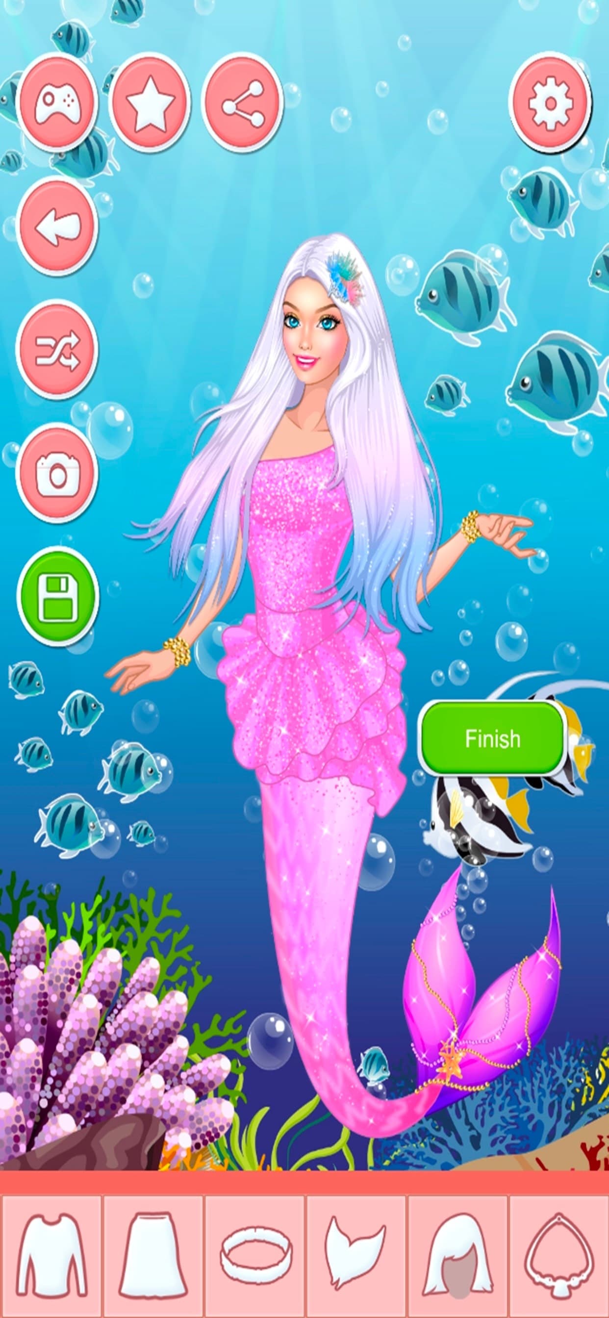 Mermaid Beauty Dress-Up Games screenshot 2 - screenshot