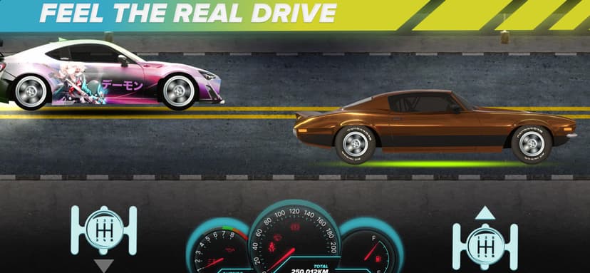Drag Racing Pixel screenshot 1 - screenshot