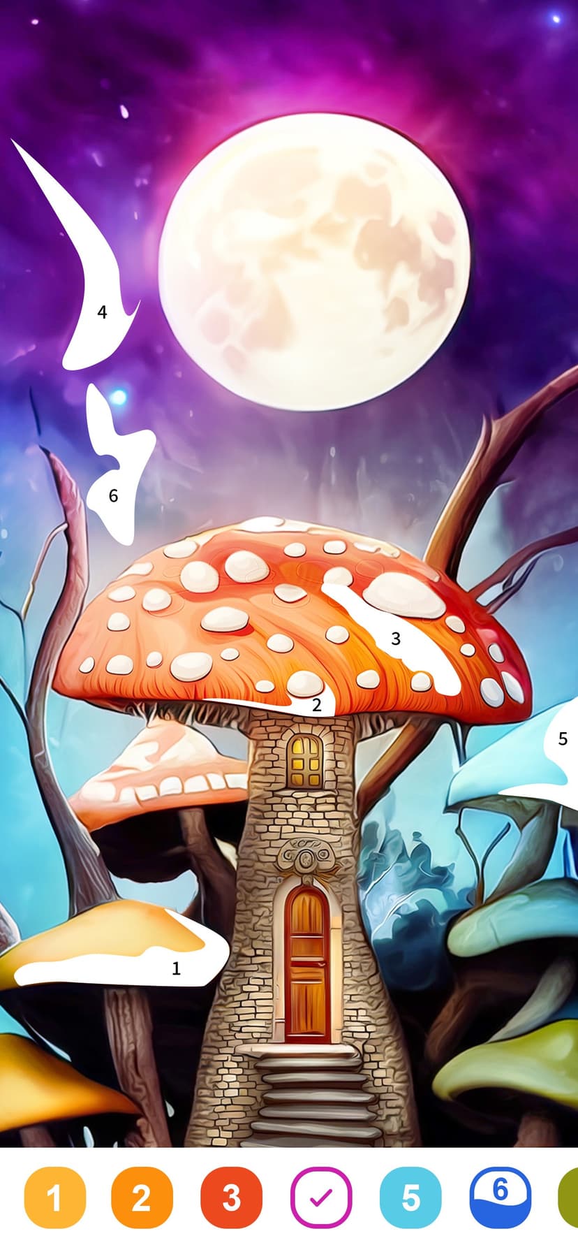 Fantasy Color-Color by Number screenshot 8 - screenshot