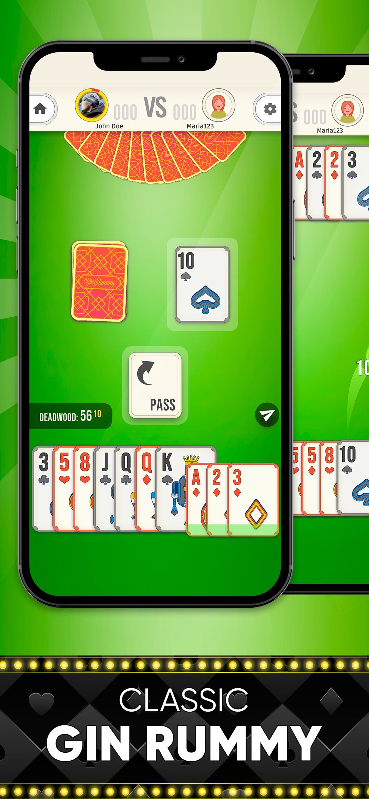 Gin Rummy: Classic Card Game screenshot 1 - screenshot
