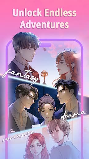 Unfolded: Webtoon Stories screenshot 1 - screenshot