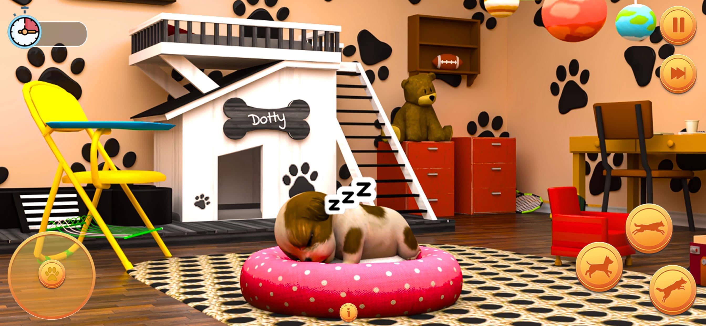 Pregnant Pet Dog Simulator 3D screenshot 1 - screenshot