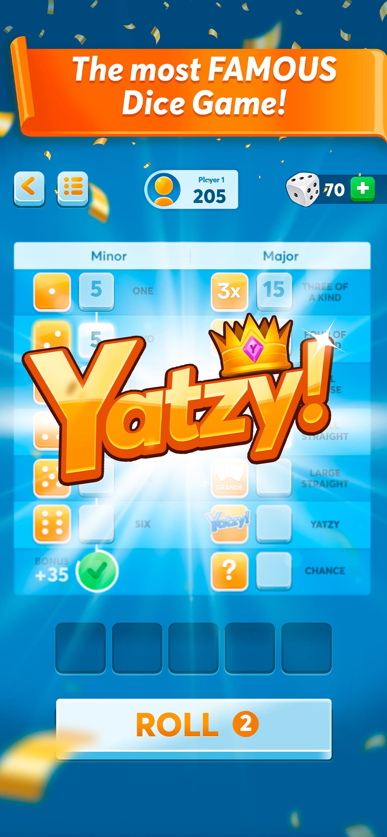 Yatzy - Classic Edition screenshot 1 - screenshot