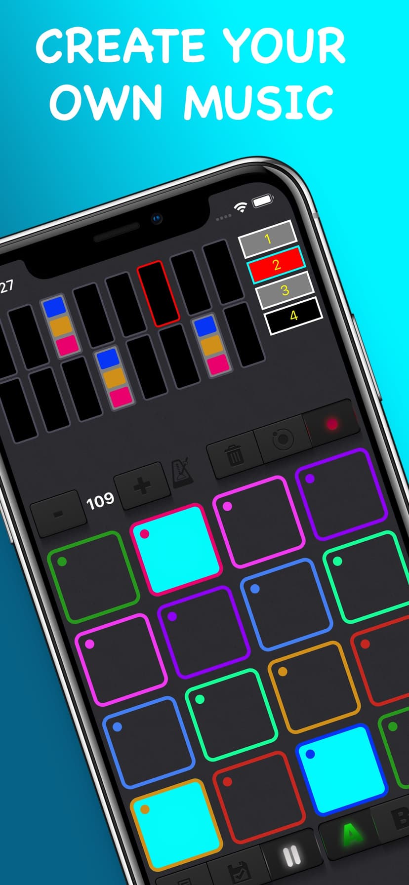 Drum & Rhythm Pad - Beat Maker screenshot 4 - screenshot