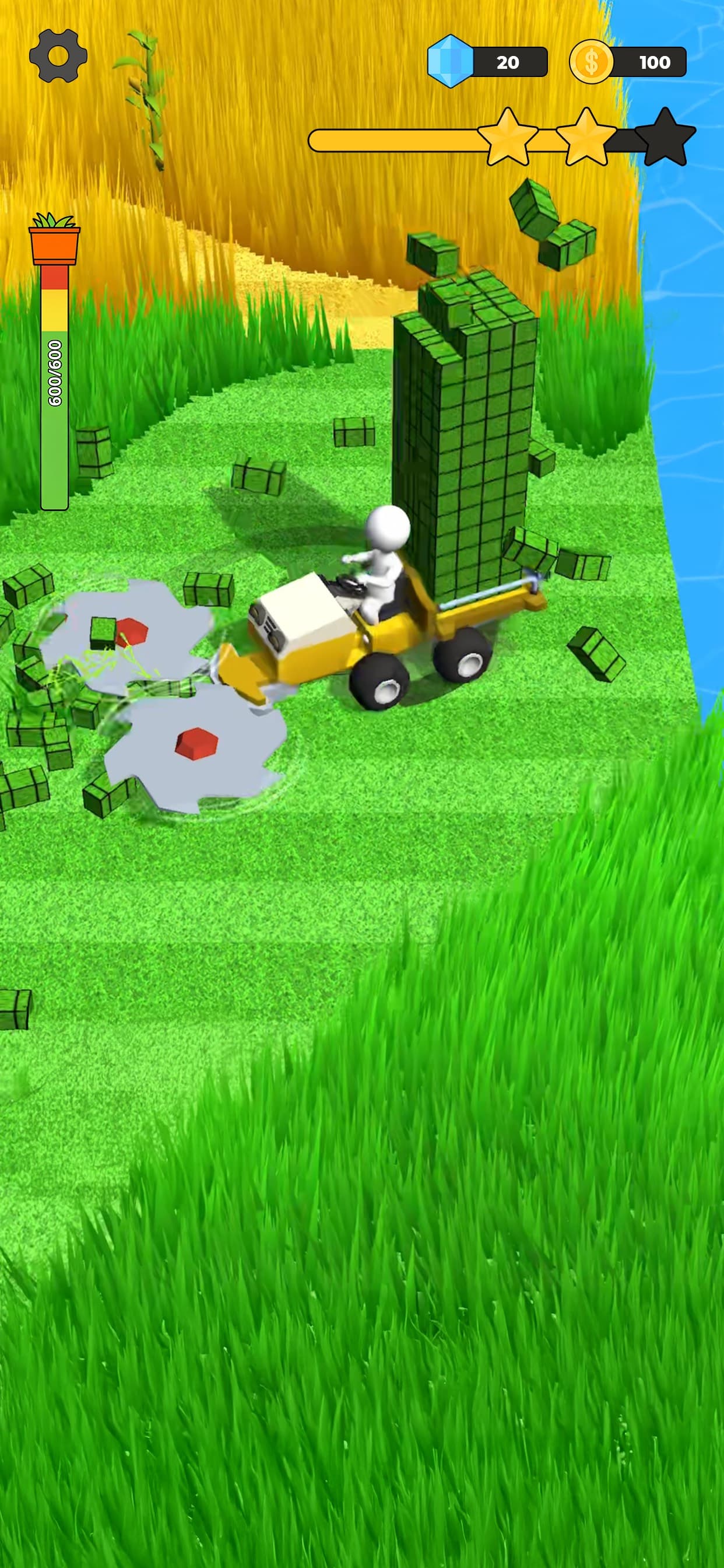 Stone Grass: Lawn Mower Game screenshot 6 - screenshot
