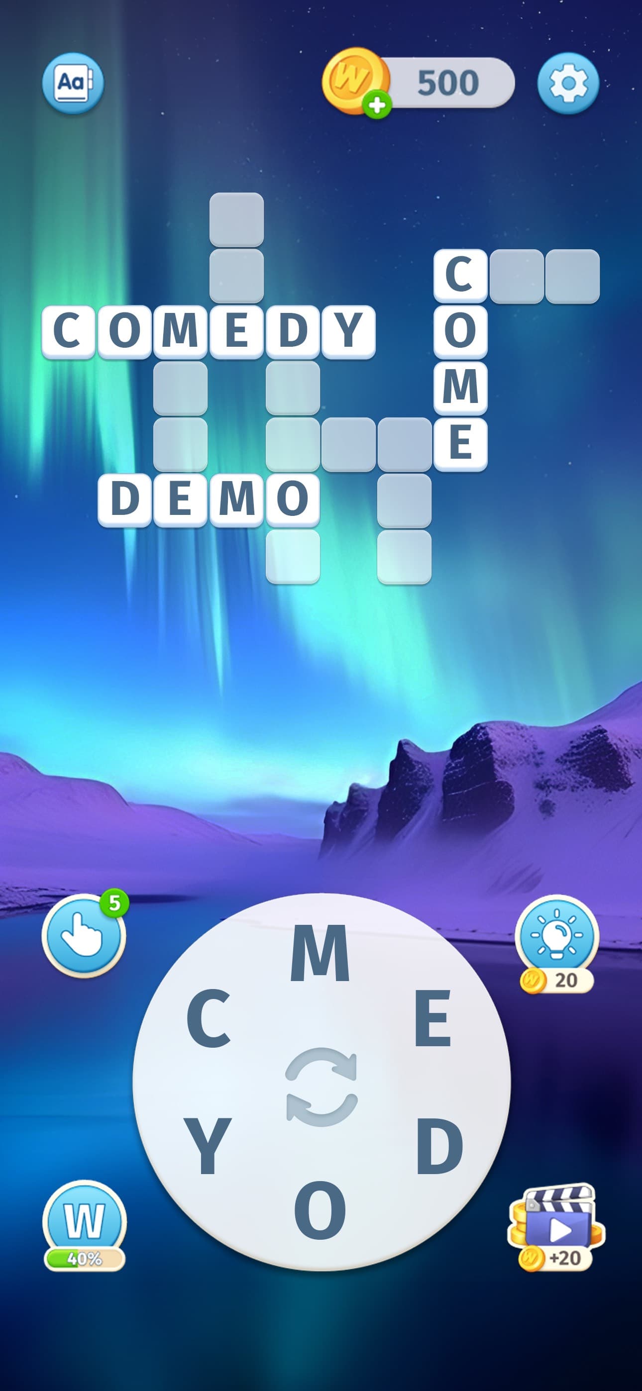 Sky Words: Word Puzzle Games screenshot 4 - screenshot