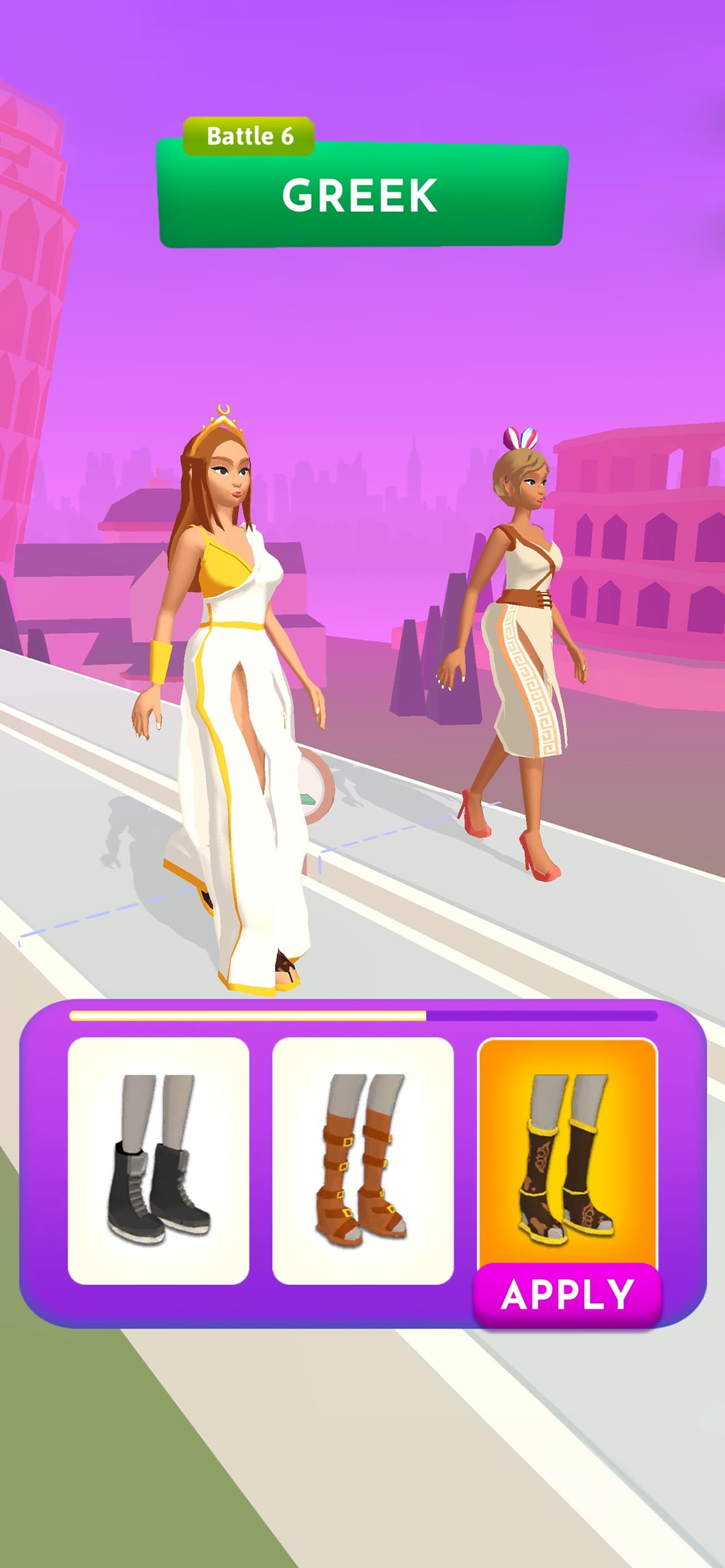 Fashion Battle - Dress up game screenshot 1 - screenshot