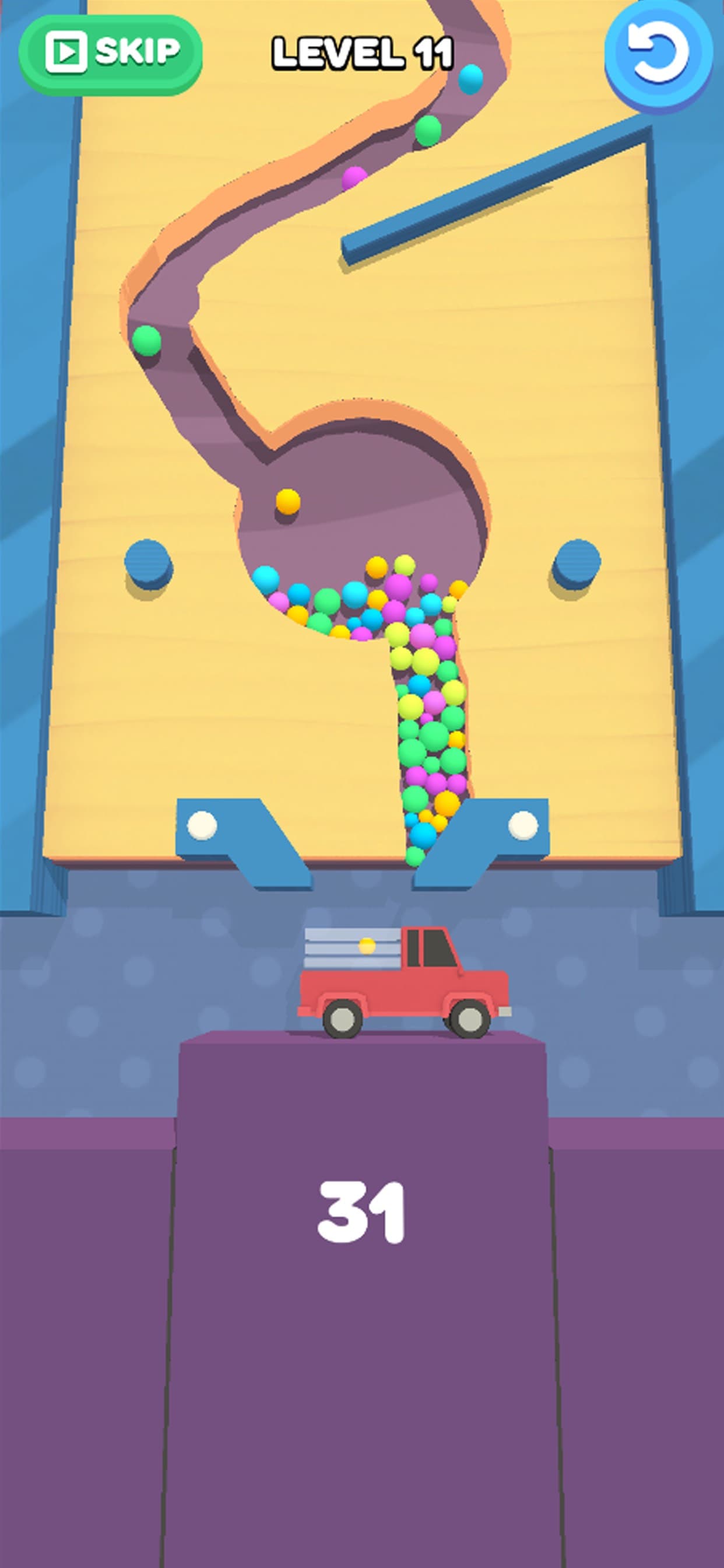 Sand Balls - Digger Puzzle screenshot 1 - screenshot