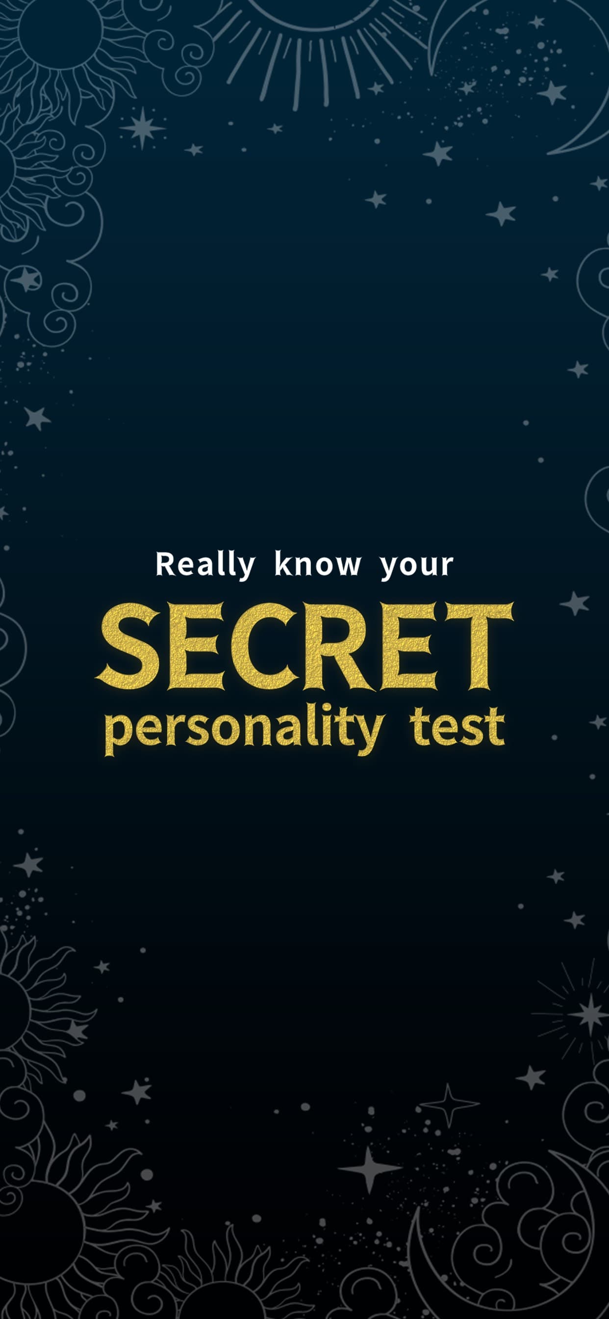 SECRET personality test screenshot 1 - screenshot