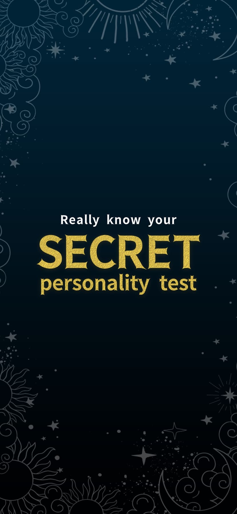 SECRET personality test screenshot 1 - screenshot