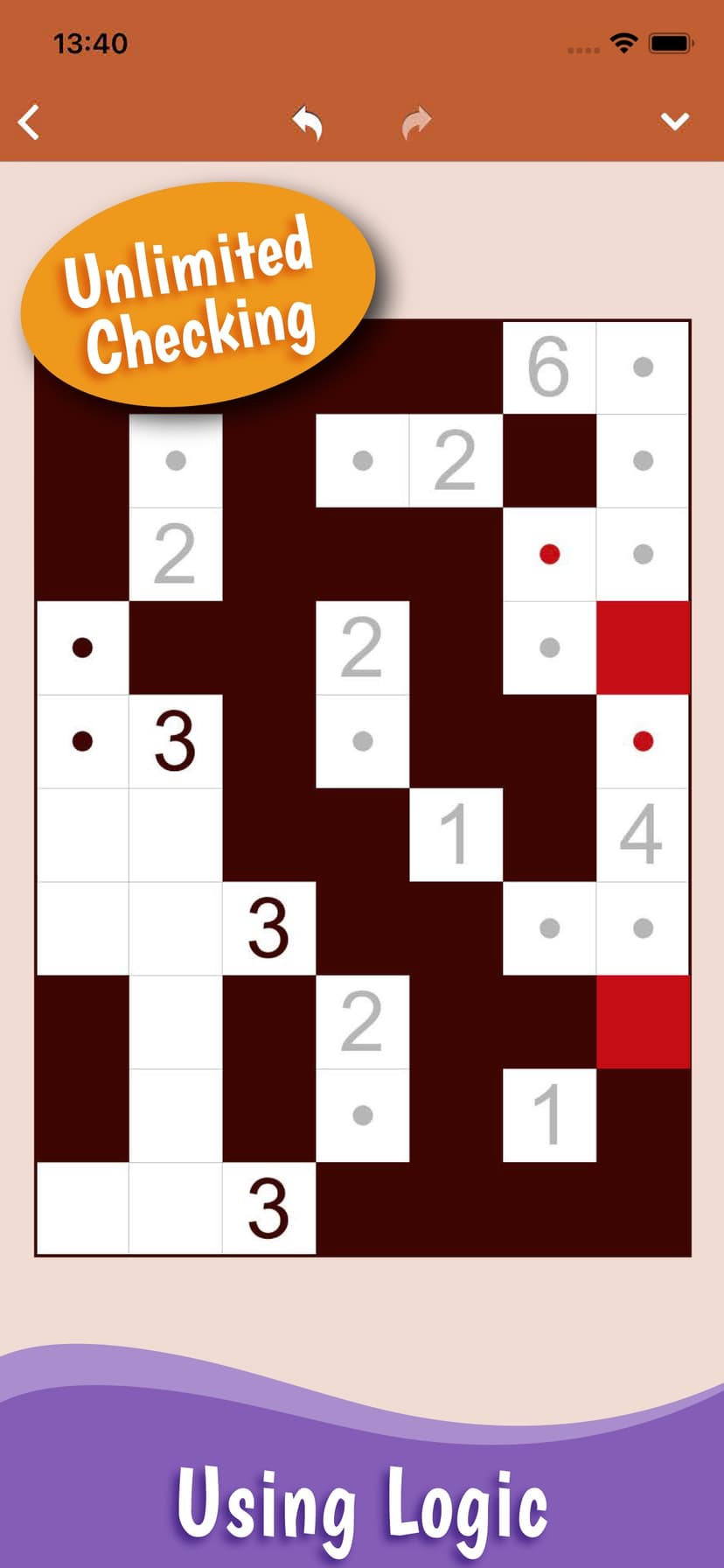 Nurikabe: Islands & Walls screenshot 2 - screenshot