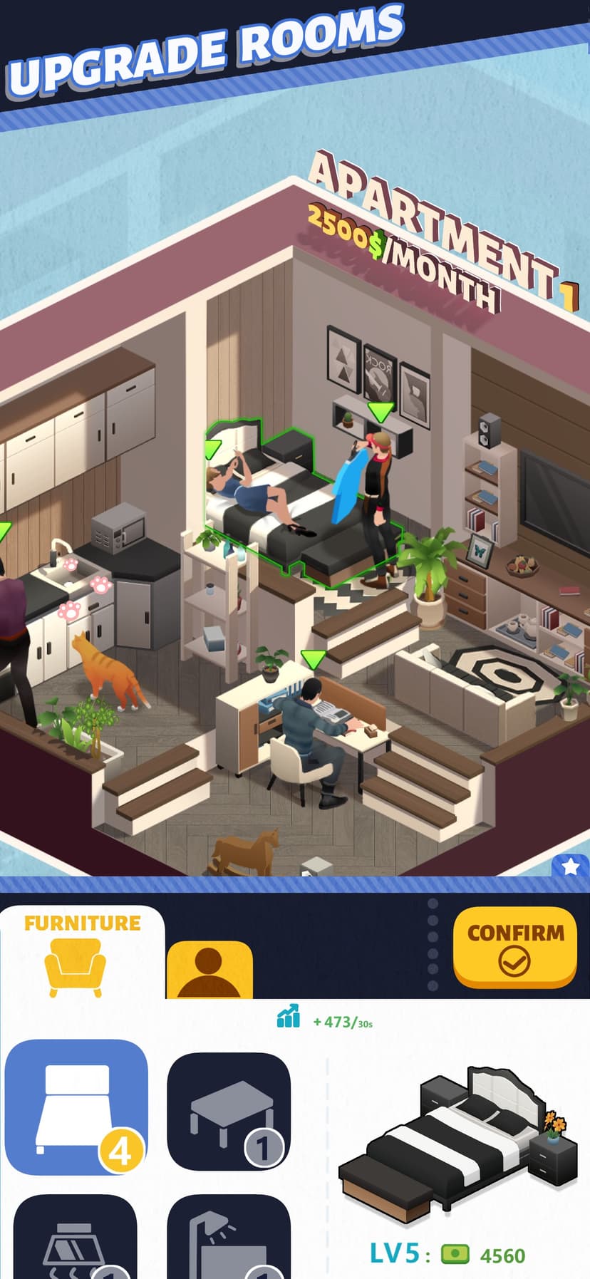 Idle Landlord Sim screenshot 2 - screenshot