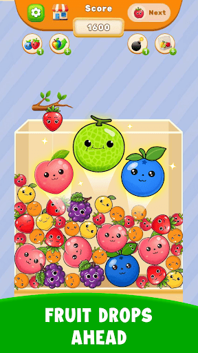 Fruit Drop & Merge Game screenshot 1 - screenshot