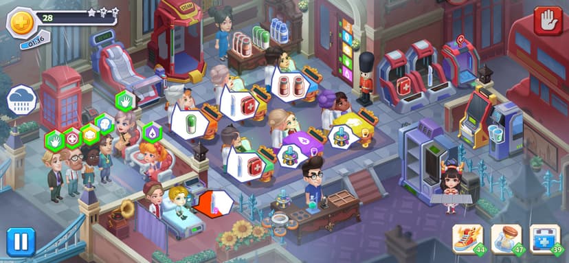 Clinic Mania : Hospital Sim screenshot 2 - screenshot