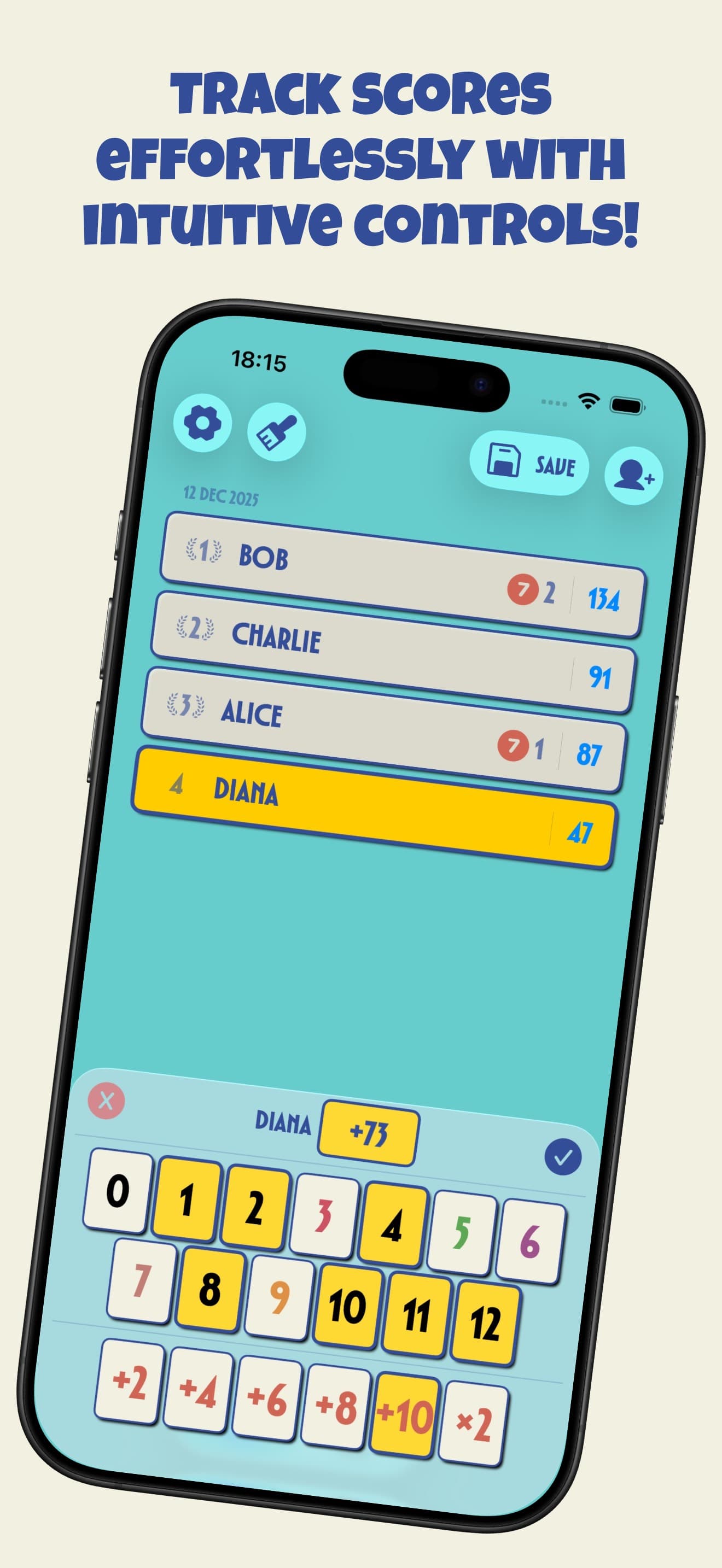 Flip7 Score screenshot 1 - screenshot