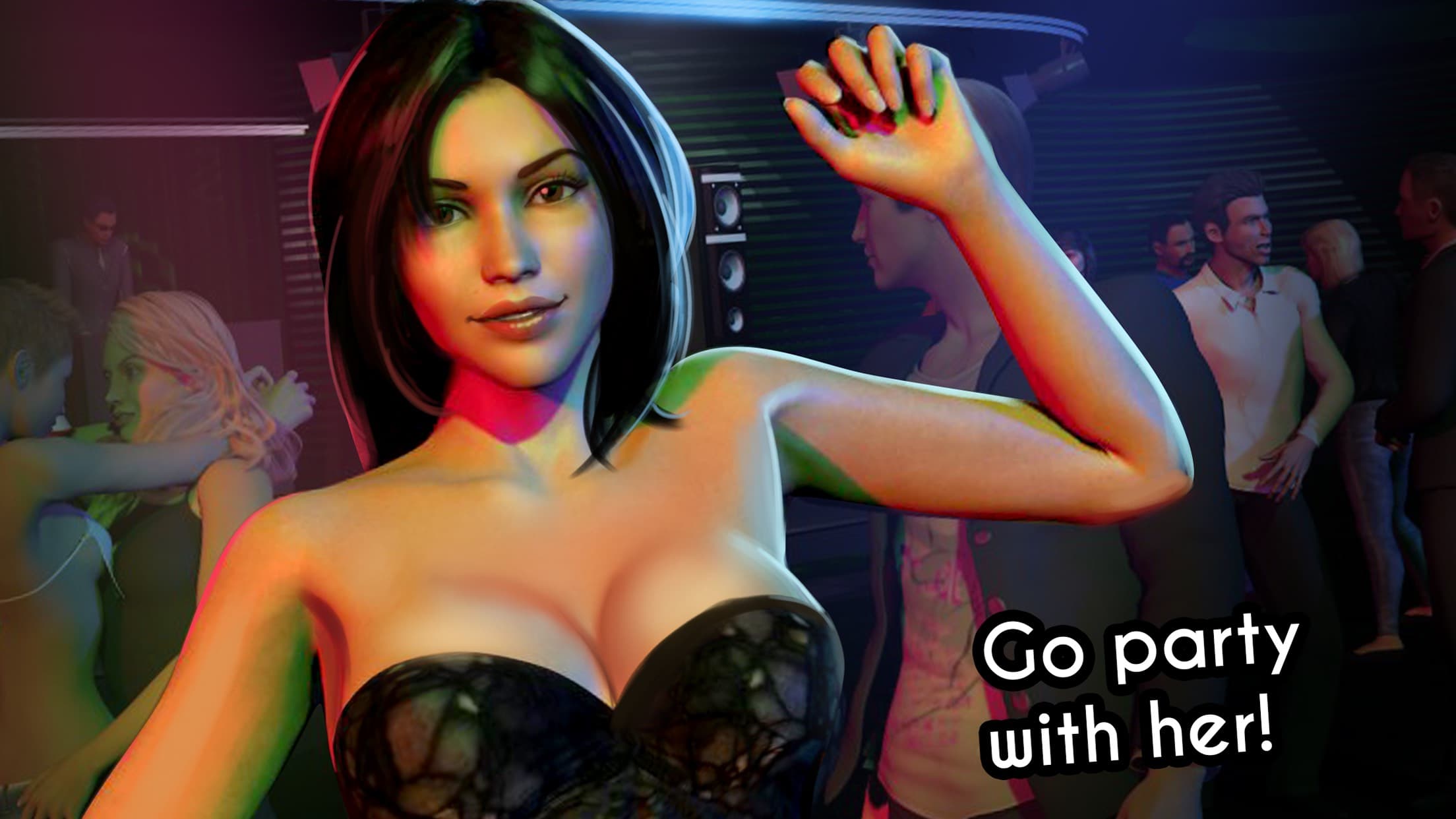 Dating Kylie Lopez - 3D Date Simulator Free screenshot 4 - screenshot