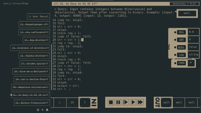 Null - screenshot