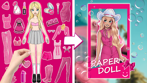 Magic Paper Dolls Dress Up DIY screenshot 4 - screenshot