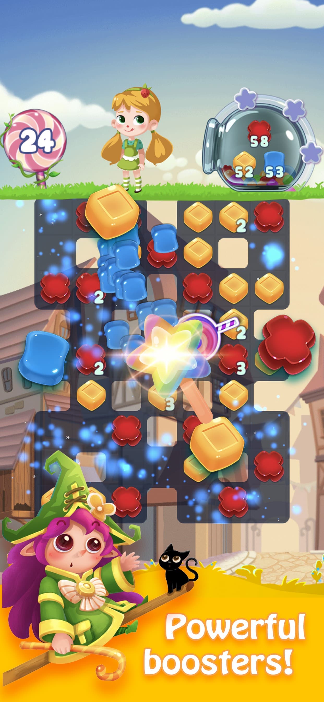 Candy Fever - Match 3 Games screenshot 1 - screenshot