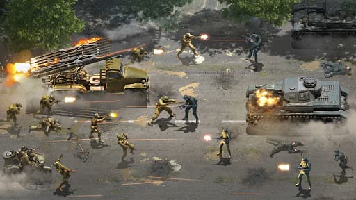 Heroes of War: Idle army game screenshot 9 - screenshot
