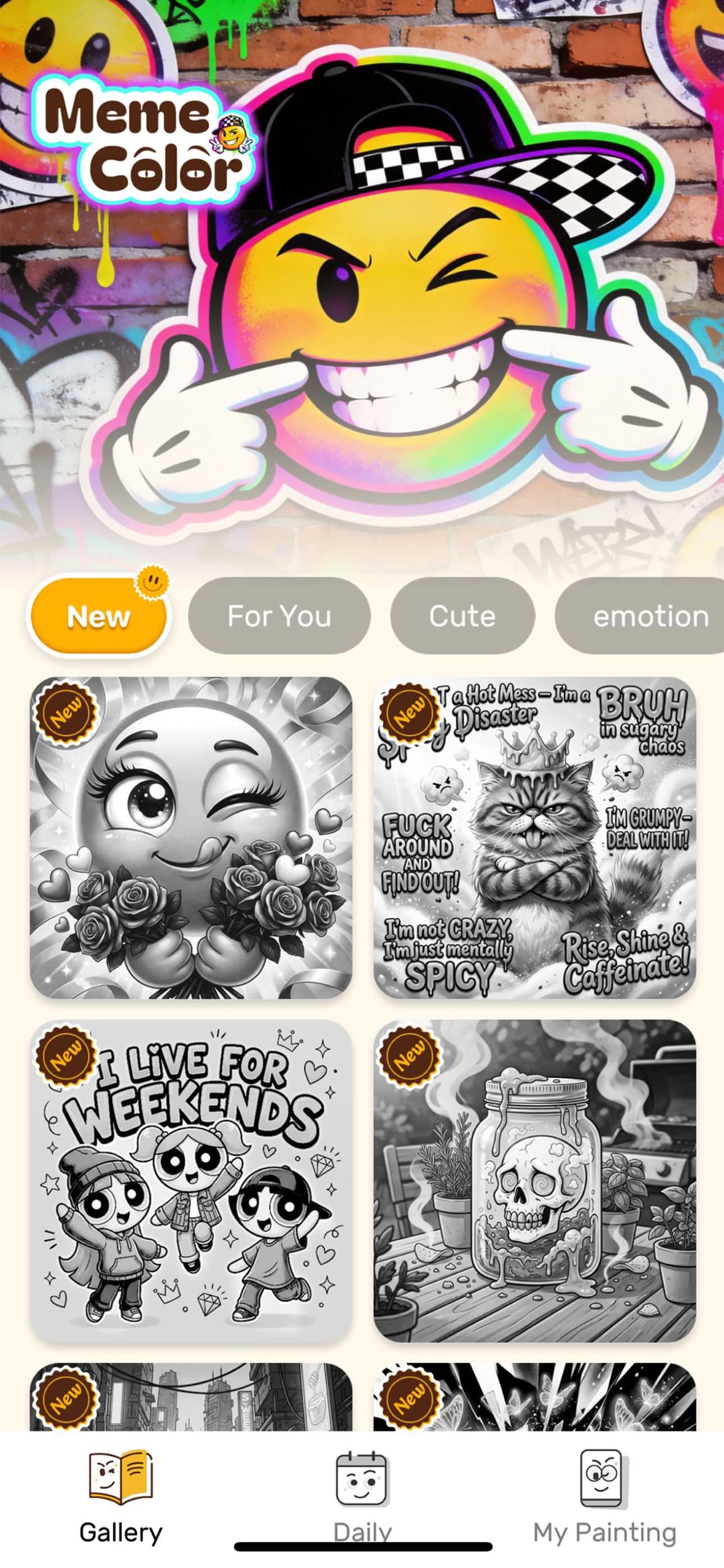 Meme Color By Number Game screenshot 9 - screenshot