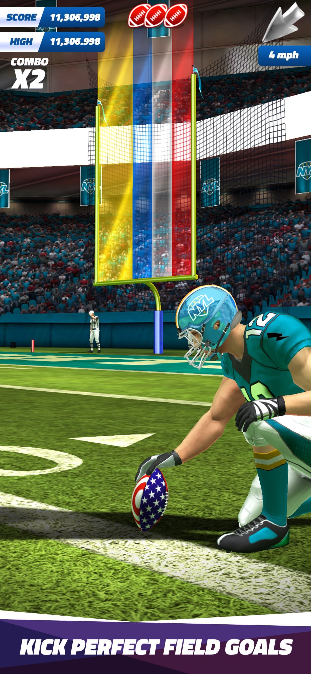 Flick Field Goal 25 screenshot 3 - screenshot
