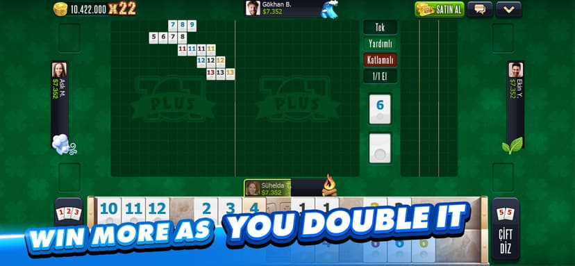 101 Okey Plus Rummy Board Game screenshot 1 - screenshot