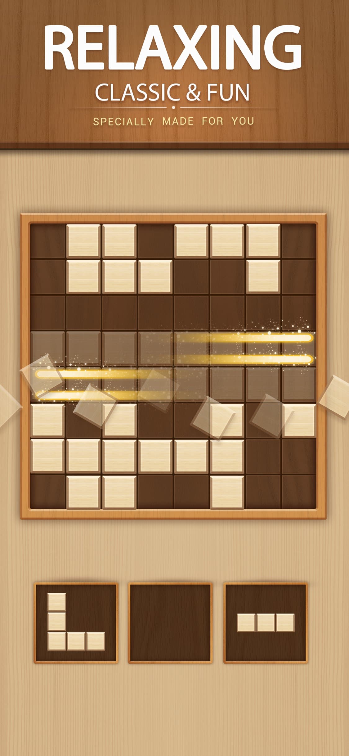 Wood Block Puzzle Game screenshot 1 - screenshot