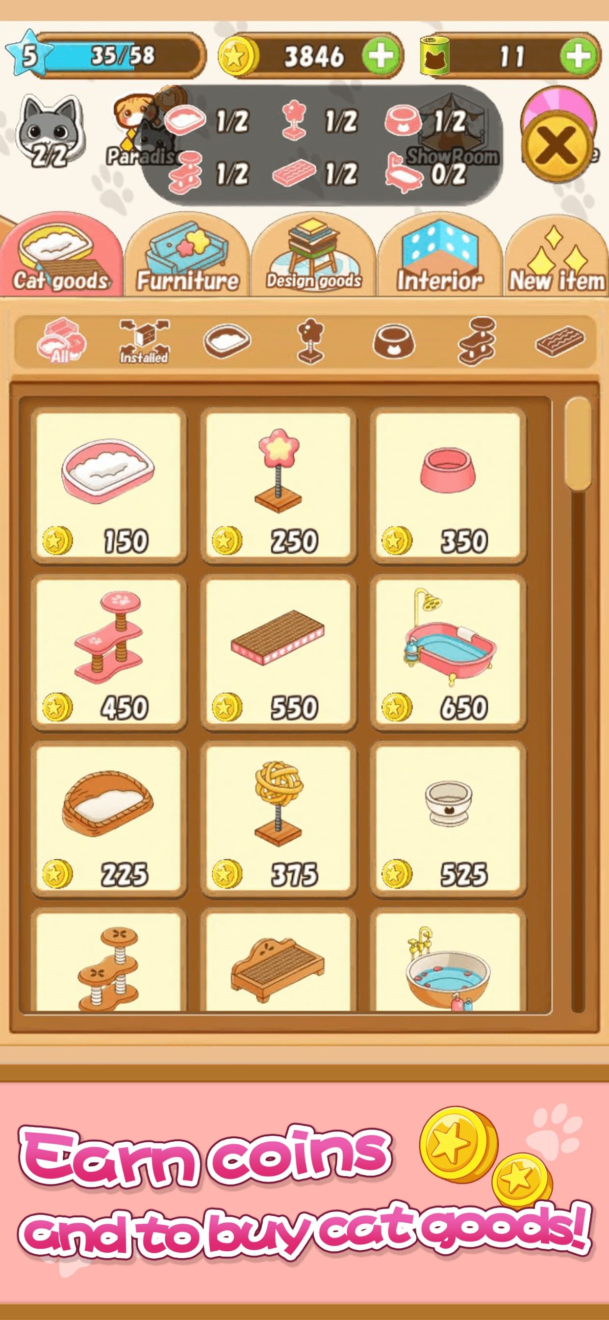 Cat Room - Cute Cat Games screenshot 4 - screenshot