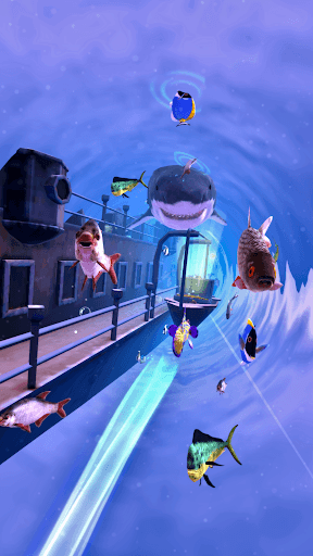 Blue Swirl: Endless Swimming screenshot 2 - screenshot