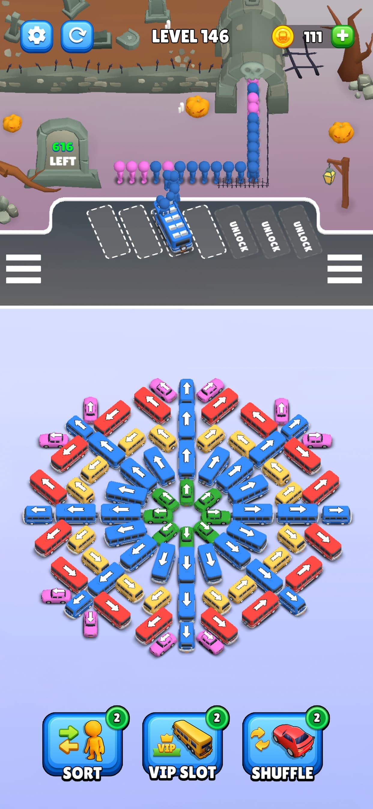 Bus Traffic: Car Puzzle 3D screenshot 6 - screenshot