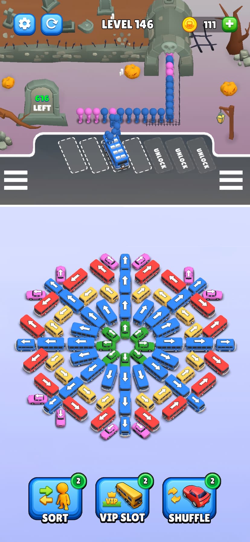 Bus Traffic: Car Puzzle 3D screenshot 6 - screenshot
