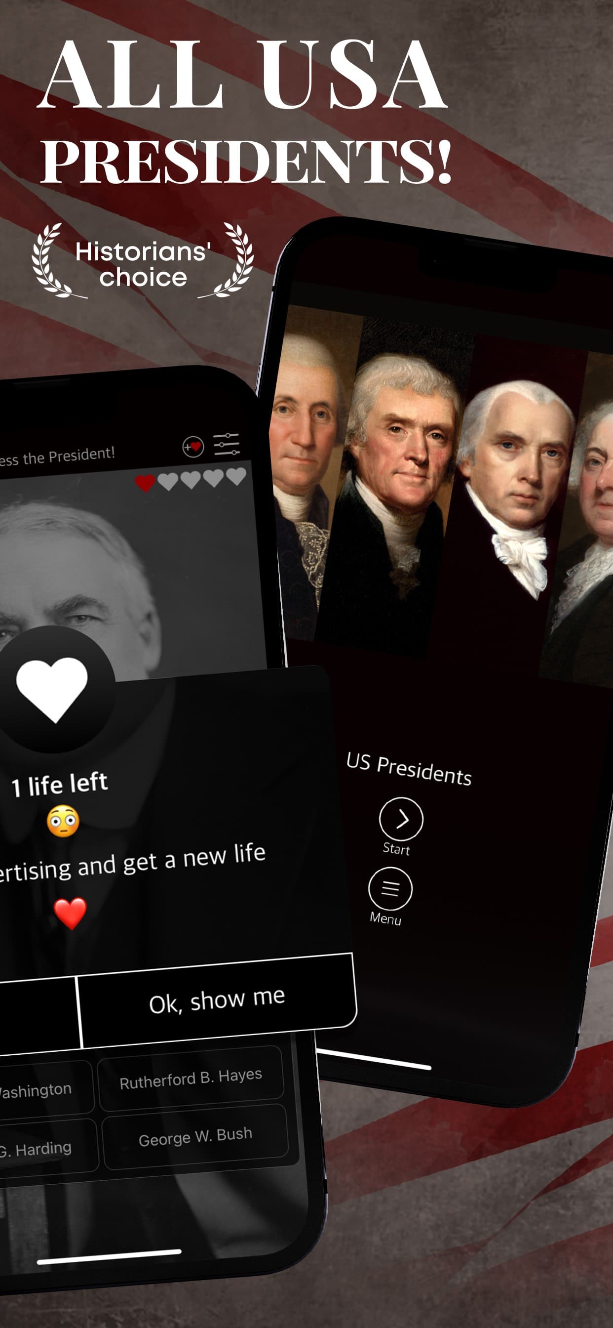 US President Political History screenshot 2 - screenshot