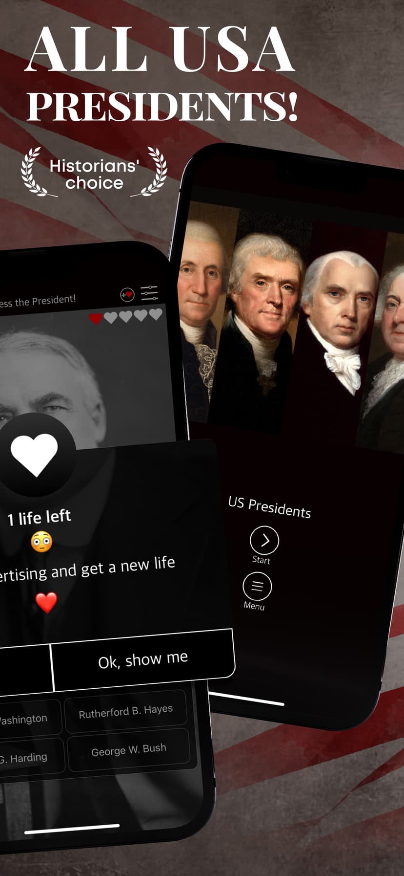 US President Political History screenshot 2 - screenshot
