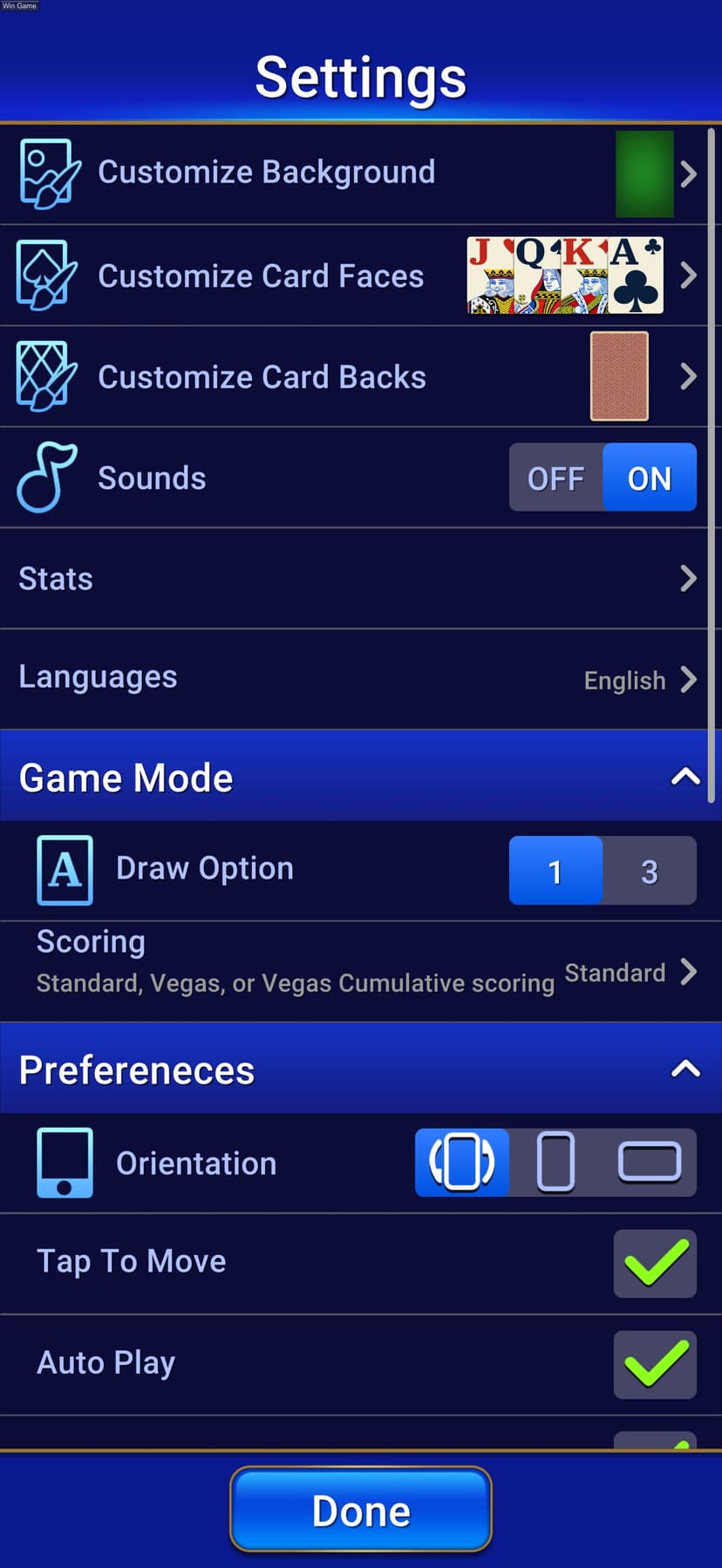 Solitaire Classic Lite screenshot 5 - screenshot