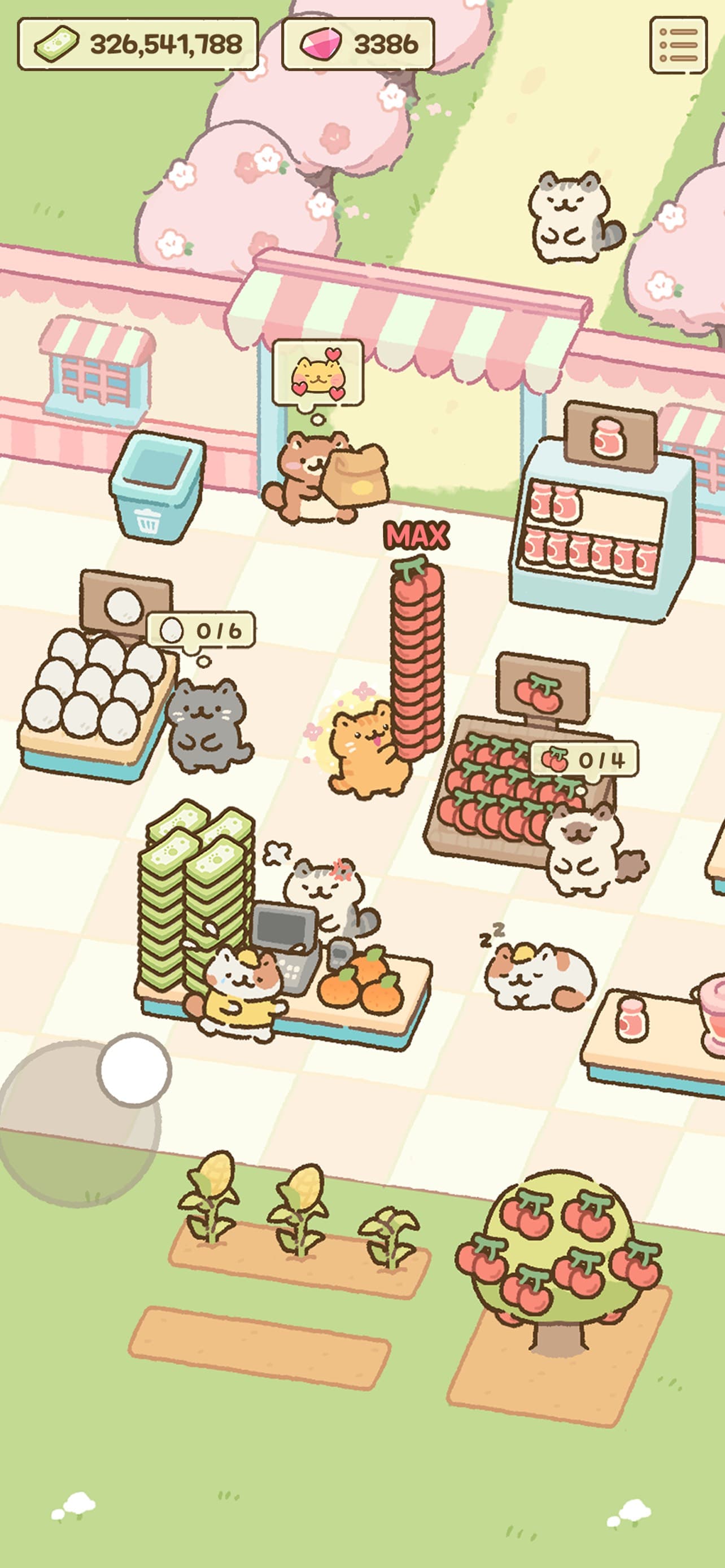 Cat Mart : Mini Market Tycoon screenshot 1 - screenshot