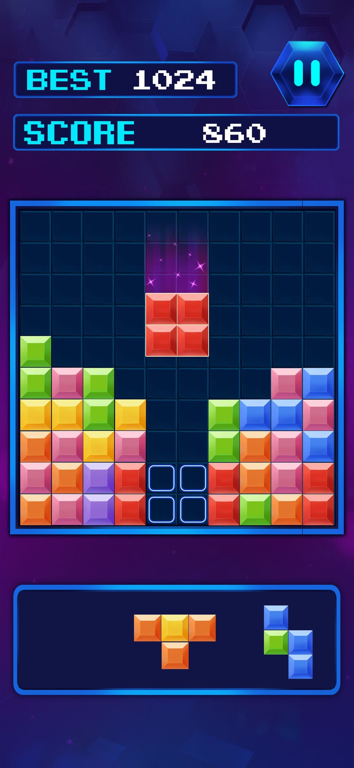 Fun Block Brick Puzzle screenshot 2 - screenshot