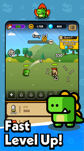Hero Dino: Idle RPG screenshot 2 - screenshot