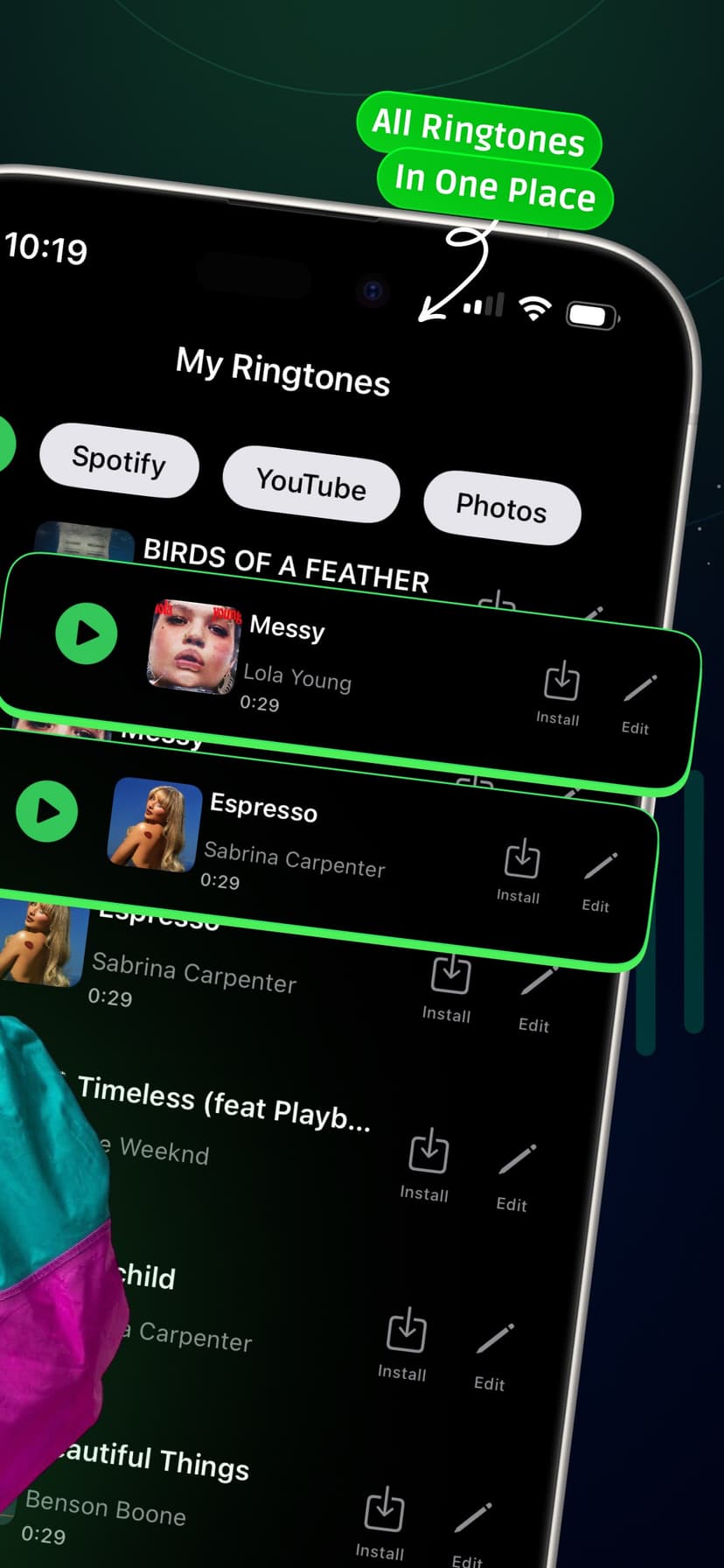 IRingtone: Ringtone Maker screenshot 2 - screenshot