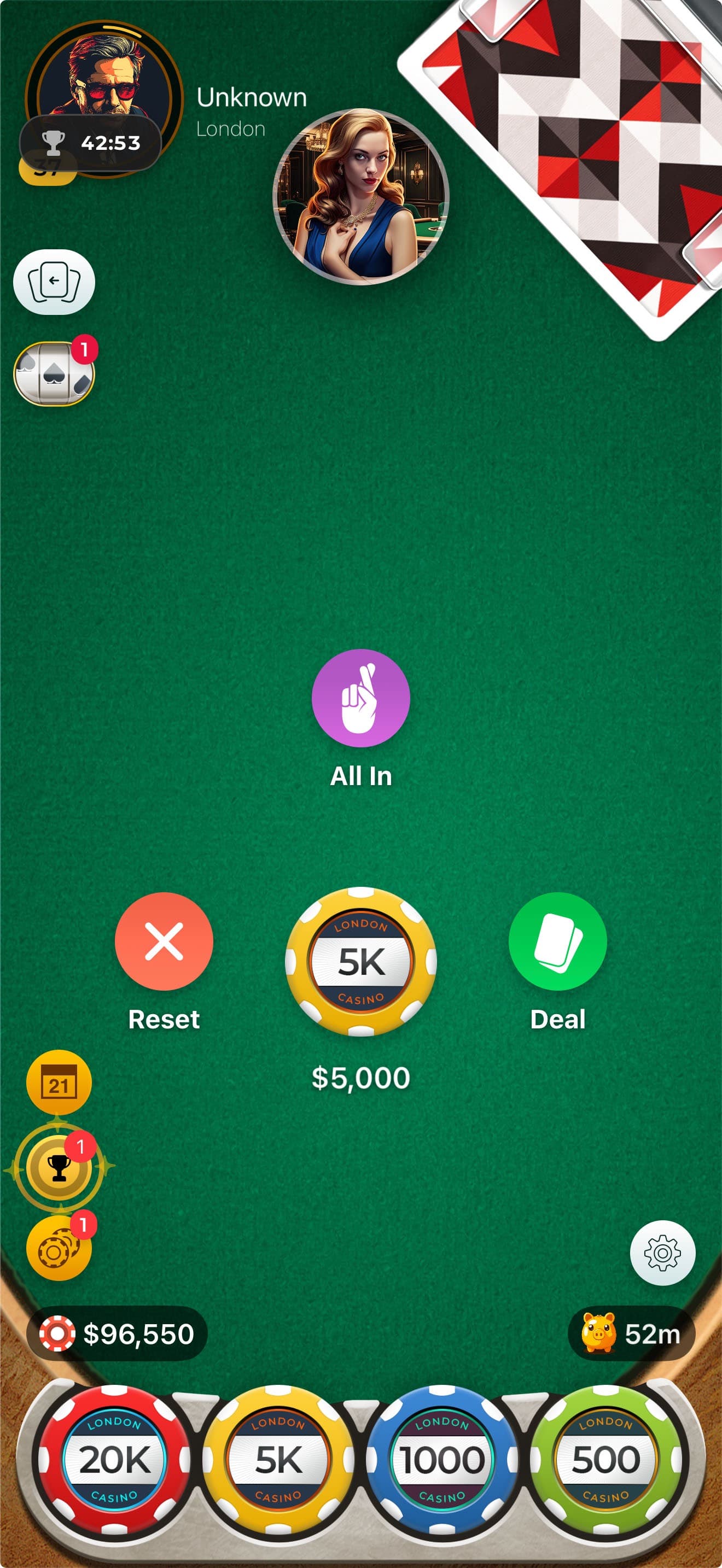 Blackjack screenshot 3 - screenshot