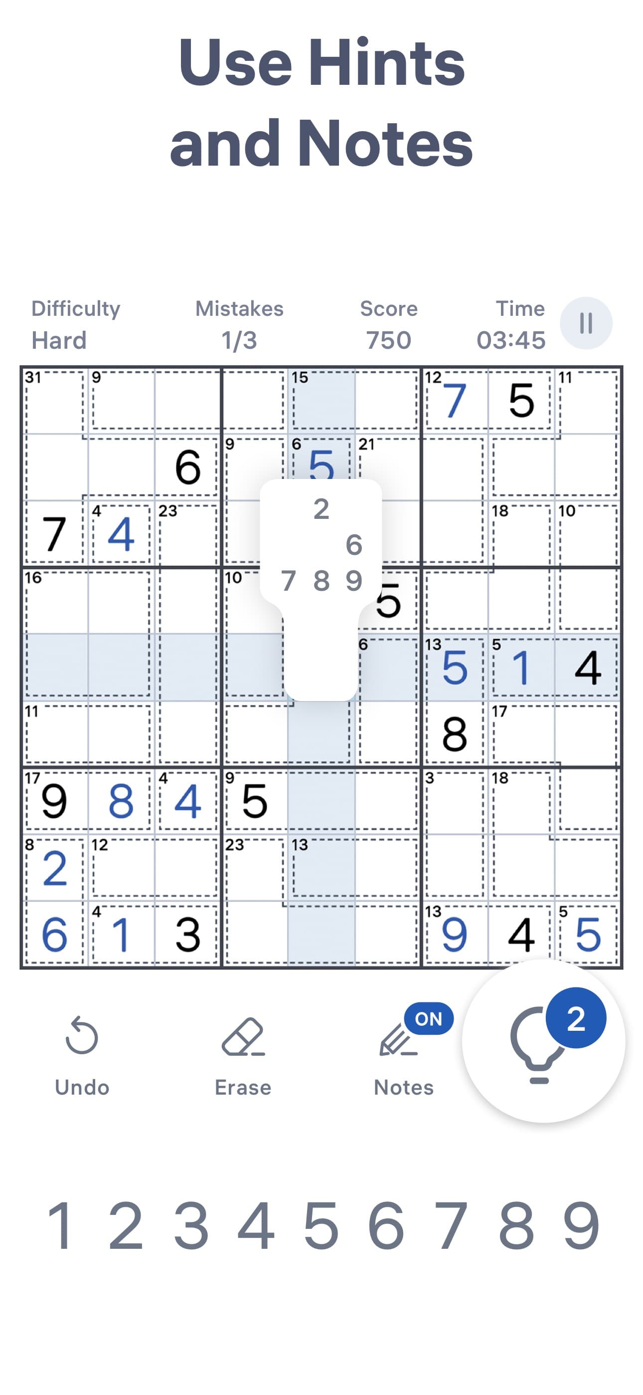 Killer Sudoku by Sudoku.com screenshot 7 - screenshot