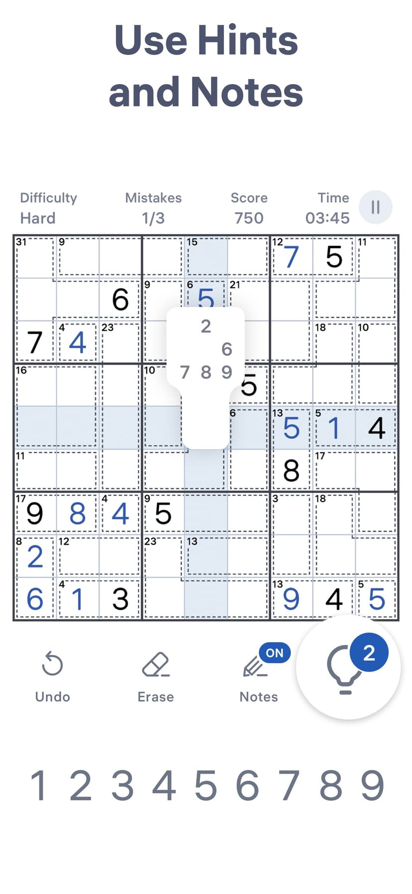 Killer Sudoku by Sudoku.com screenshot 7 - screenshot